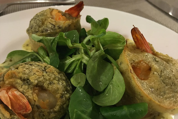 Repas table d'hôtes à La Closerie du Chêne Bleu, location de chambres d'hôtes près de Bordeaux